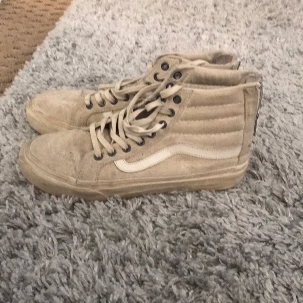 Off white/ Cream vans